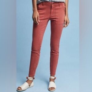 Anthropologie Hei Hei Cotton Utility Pants Size 29
